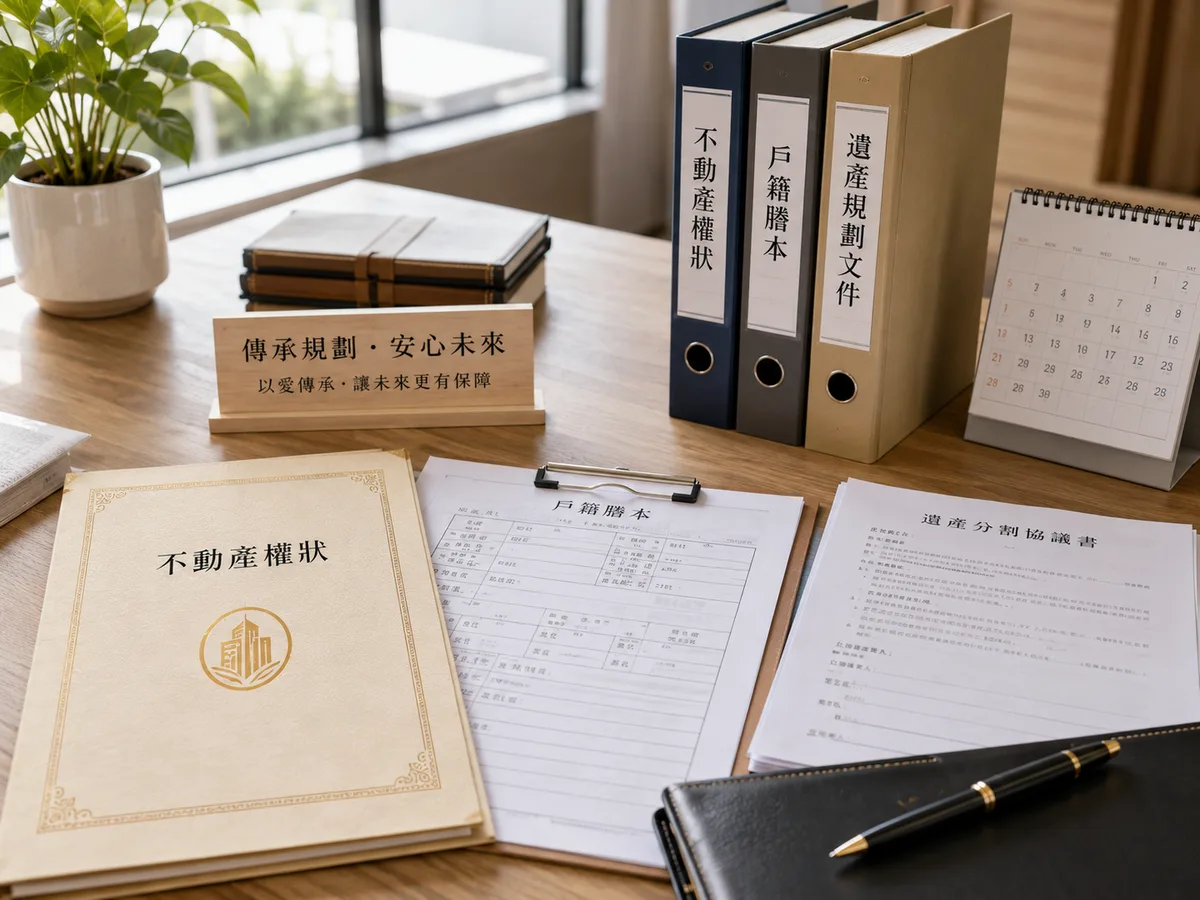 遺產繼承文件整理